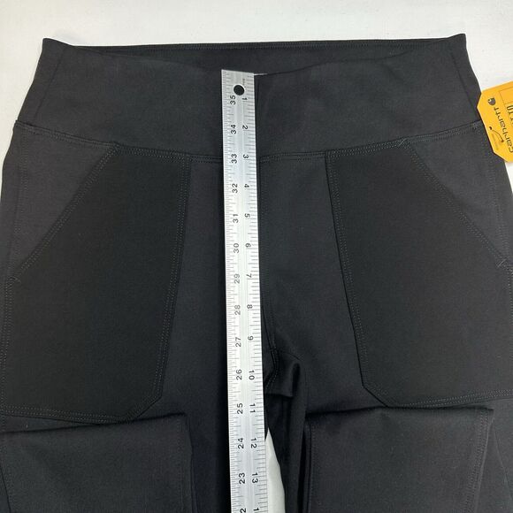 Carhartt Legging Women Small 4 6 Force Midweight Utility Black Work Wicking NEW - Picture 6 of 10